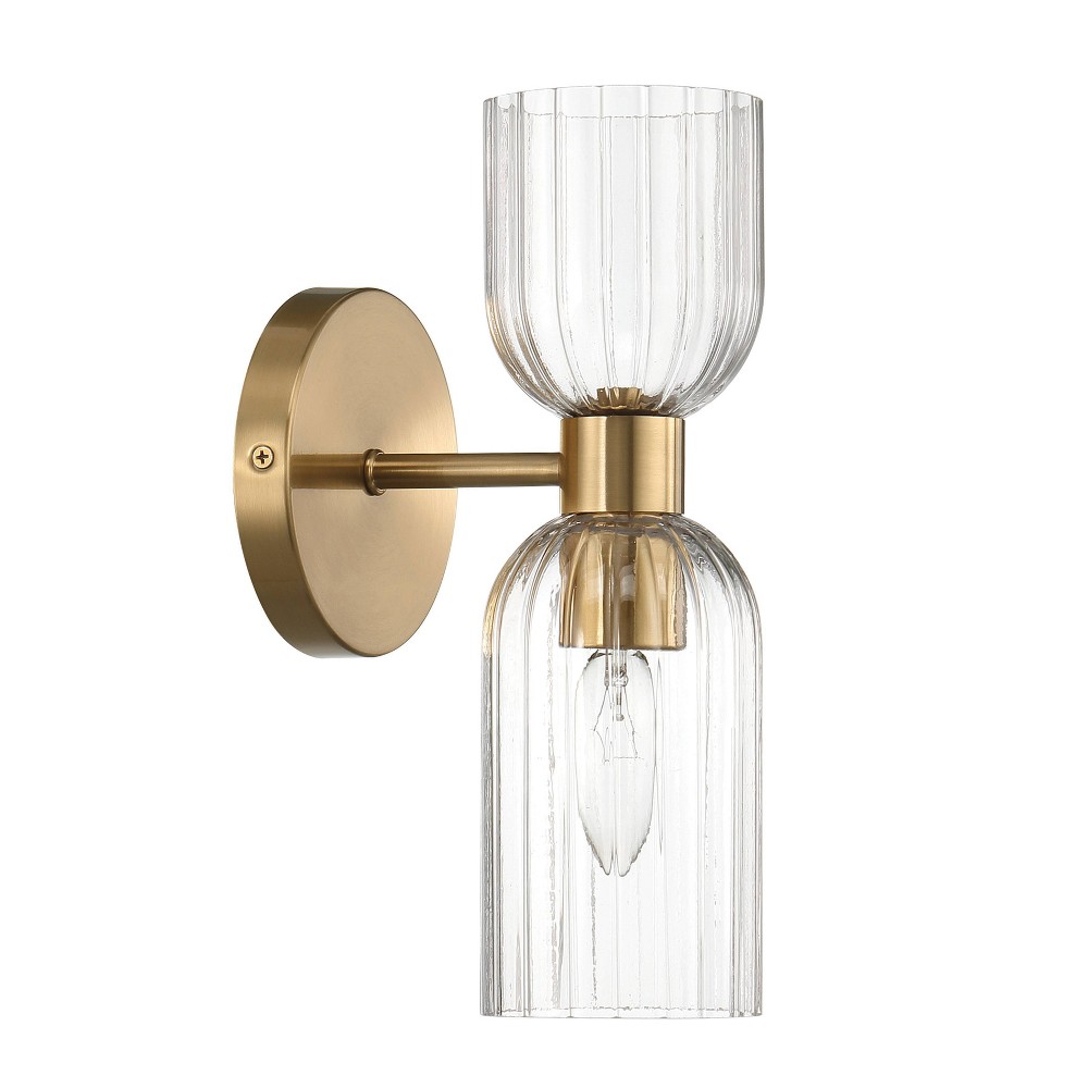 Robert Stevenson Lighting Josephine: Mid-Century Sconce, ETL Listed, 60W, Steel Body