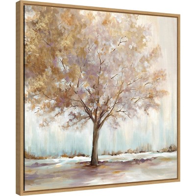 22" x 22" Infinite Peace Framed Canvas Wall Art