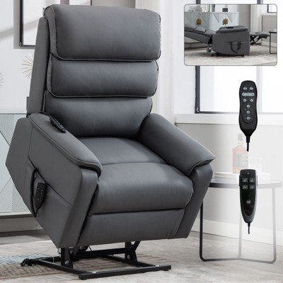 NicBex Recliner Chair Power Lift Chair with Power Remote Massage Chair with Heating Comfy Chair for Living Room, Reading Room