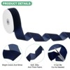 Unique Bargains Nylon Single Face Thin Velvet Fabric Ribbons 10 Yards 1 Pc - 2 of 4