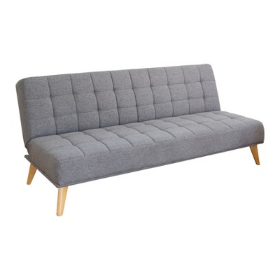 target gray futon