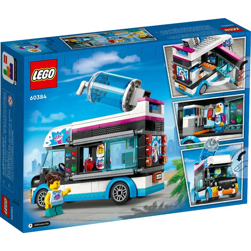 LEGO City Great Vehicles Penguin Slushy Van Truck Toy 60384, 5 of 10