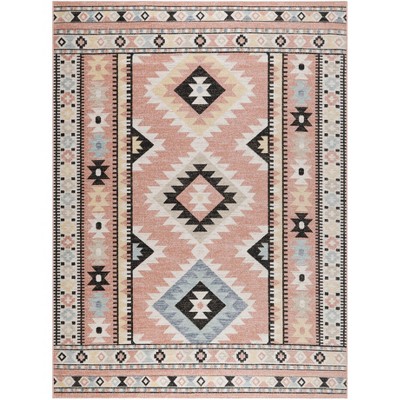 Nourison Washable Décor Southwestern Diamond Indoor Area Rug