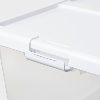 Large Latching Storage Box with White Lid - Brightroom&#8482;