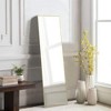 Floor Standing Mirror, Wall Mirror with Stand Aluminum Alloy Thin Frame - 2 of 4