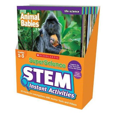 Superscience STEM Instant Activities: Grades 1-3 - (Superscience Stem Instant Activities) by  Katherine Burkett (Mixed Media Product)