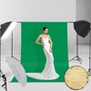 Photography Lighting Kit with Backdrops, 8.5x10ft Stand, LED Softbox Umbrella Studio Light Set for Portrait & Product - 3 of 4