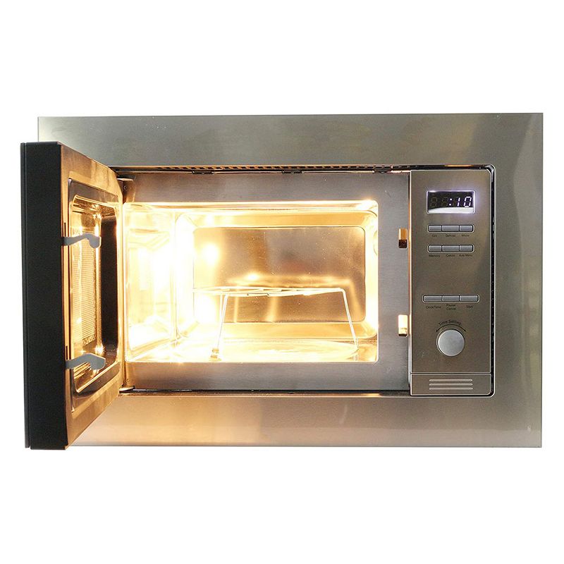 Equator CMO 800 T 0.8 Cubic Foot Countertop Easy To Use Microwave and Oven Combination Kitchen Appliance with Memory Function, Stainless Steel, 4 of 7