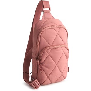 Women's Featherweight Sling Backpack, Compact Crossbody Design with Adjustable Strap, Moonless Night - 1 of 4