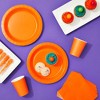 Serves 24 Party Supplies, 72PCS Plates Napkins Cups, Favors Decorations Disposable Paper Tableware Dinnerware Kit Set - 3 of 4