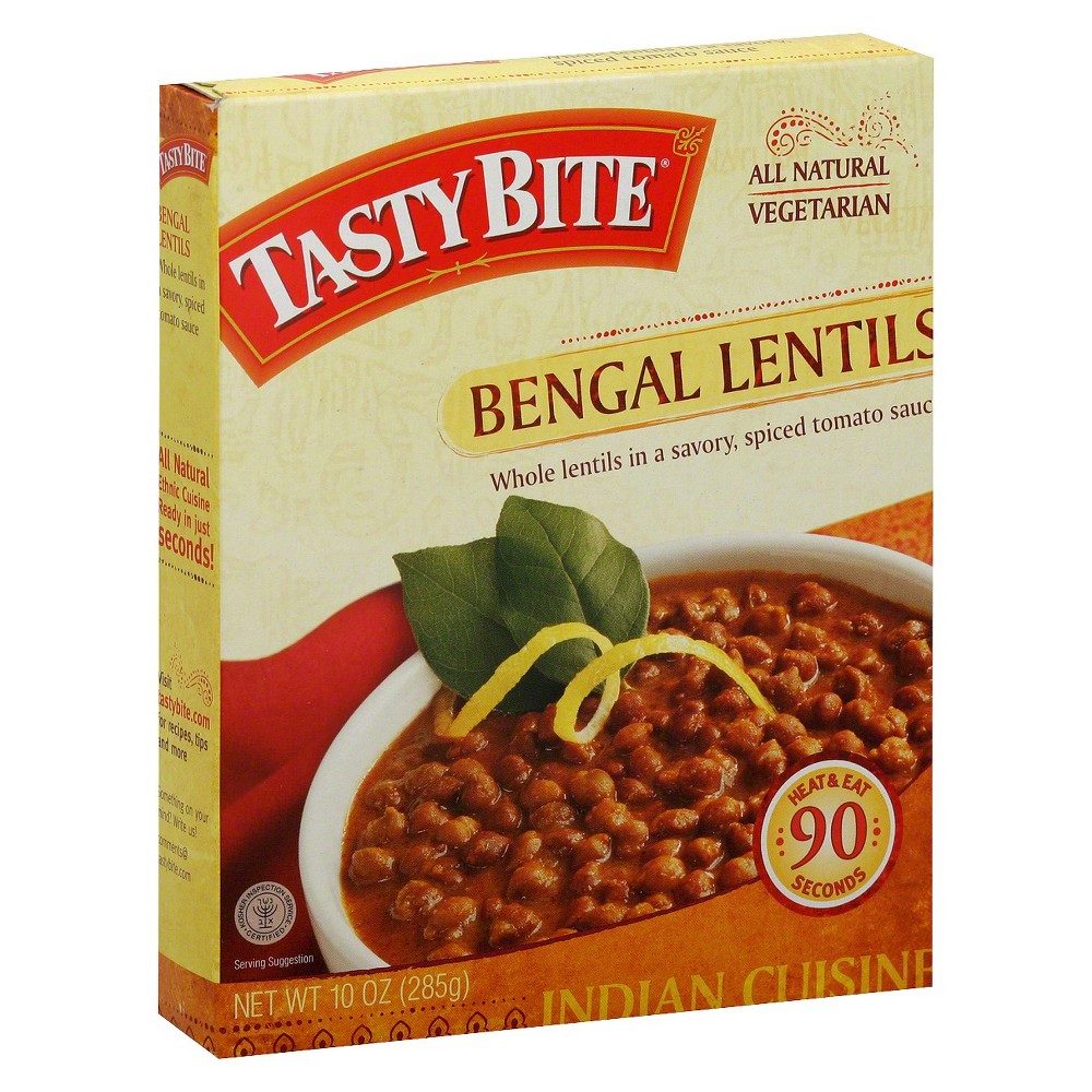 UPC 782733000099 product image for Tasty Bite 1 Step Bengal Lentils Indian Cuisine 10 oz | upcitemdb.com