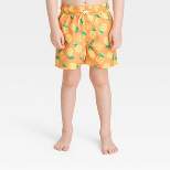 Toddler Boys' Fruit Swim Shorts - Cat & Jack™ Yellow
