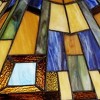 Robert Louis Tiffany Asian-Inspired Floor Lamp 62" Tall Bronze Iron Tiffany Style Jewel Tone Art Glass Shade for Living Room Reading Bedroom Office - 3 of 4