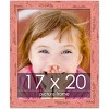 PosterPalooza | Shabby Chic Pink Picture Frame - UV Acrylic, Foam Board Backing, Hanging Hardware - 2 of 4