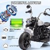12V Kids Ride on Motorcycle,3-Wheel Kids Toddler Electric Motorcycle w/Training Wheels - 2 of 4