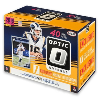 2018 NFL Donruss Optic Football Trading Card Mega Box – Target