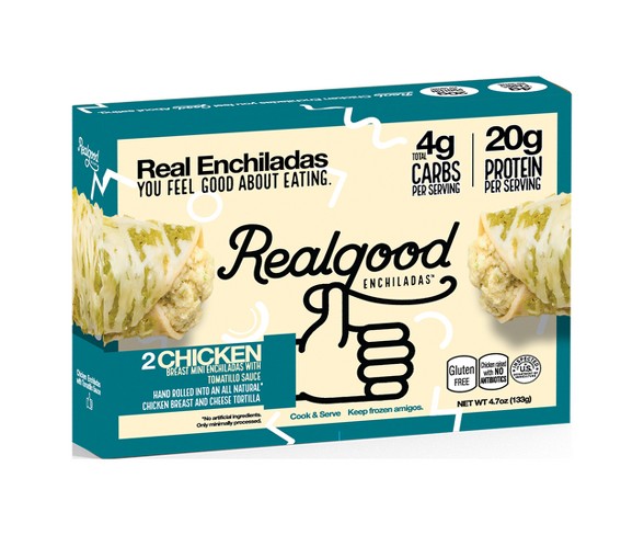Real Good Pizza Co. Frozen Chicken Enchilada Prepared Meal - 4.7oz