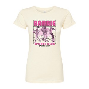 Women's - Barbie - Sports Club Fitted Graphic T-Shirt - 1 of 2