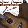 Pyle 1/2 Scale Steel String Acoustic Guitar Kit - Brown Burst Matte (PGA820BR) - 4 of 4