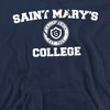Saint Marys College Of California Official Circle Logo Adult Pull-Over Hoodie - 2 of 4