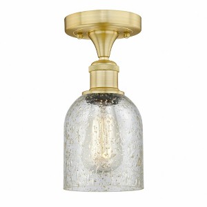 Caledonia - 1 Light Semi-Flush Mount In Industrial Style-9.75 Inches Tall and 5 Inches Wide - 1 of 1