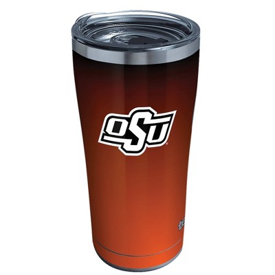 NCAA Oklahoma State Cowboys 20oz Ombre Stainless Steel Tumbler with Lid