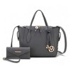 MKF Collection Bruna Vegan Leather Women’s Tote Bag with Wallet by Mia K - 2 of 4