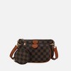 MKF Collection Evanna Women’s Vegan Leather Crossbody Shoulder Bag by Mia K- Brown - 2 of 4