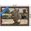 Trends International Star Wars: The Book of Boba Fett - Grogu Jedi Training Framed Wall Poster Prints - 3 of 4