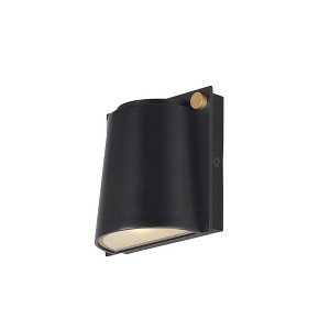 Maxim Lighting Rivet 1 - Light Wall Light in  Black/Antique Brass - 1 of 1