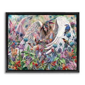 Stupell Industries Angel & Fairies Vivid Meadow, 25" x 31" - 1 of 4