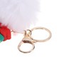 Unique Bargains Christmas Keychain with Double Ring and Lobster Clasp PVC Alloy Plush 1 Pc - 3 of 4