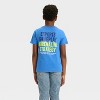 Boys' Short Sleeve Gameplay Graphic T-Shirt - Cat & Jack™ Blue - 3 of 4