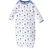 Hudson Baby Infant Boy Cotton Long-Sleeve Gowns 4pk, Little Explorer, 0-6 Months - 4 of 4