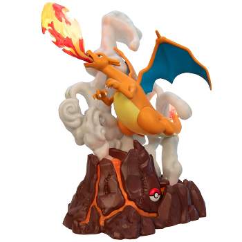 Jazwares Pokemon Charizard Deluxe Feature 2-in Action Figure with Figure  Launcher