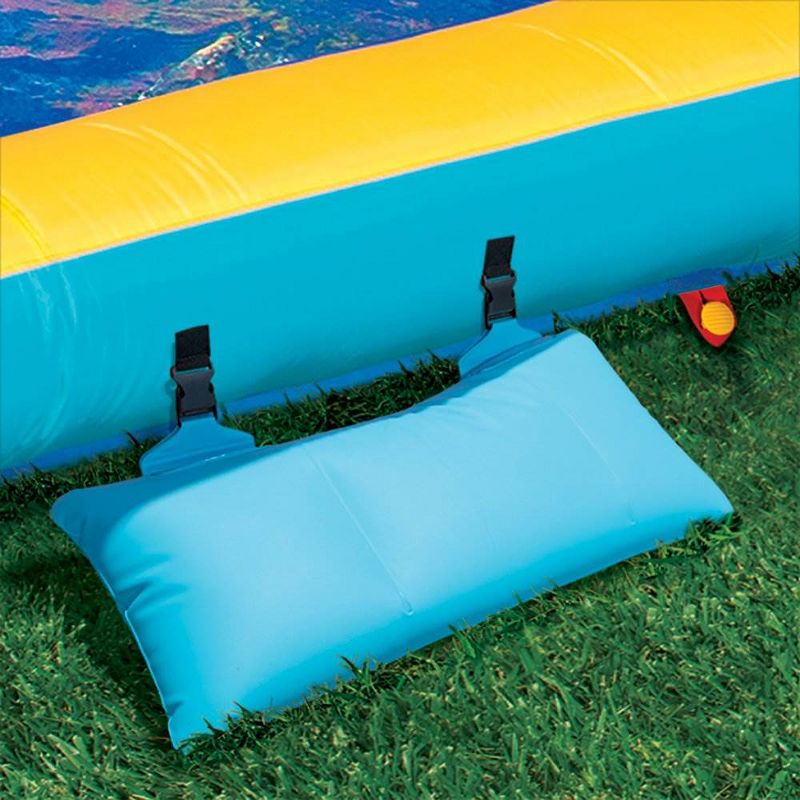 Banzai Inflatable Big Blast Splash Slide Lagoon Pool Outdoor Water Park (2 Pack), 3 of 7