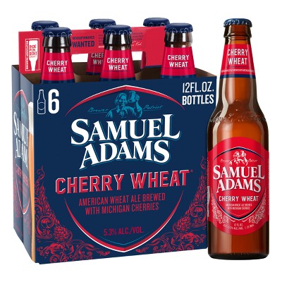 Samuel Adams Cherry Wheat Beer - 6pk/12 fl oz Bottles
