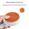 BABYYER Cat Brush with Release Button, Pet Grooming Brushes for Shedding, Suitable for Long and Short Haired Cats and Dogs - 3 of 4
