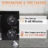 ROVSUN Indoor Pizza Oven Countertop, 1100W Stainless Steel Single Layer Commercial Electric Pizza Oven w/ Timer and Temperature Control, Easy-to-Clean - 3 of 4