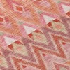 Pink Salmon And Blush Southwestern Washable Indoor Outdoor Area Rug - 4 of 4