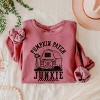 Simply Sage Market Pumpkin Patch Junkie Barn Lightweight Garment Dyed Sweatshirt - 3 of 4