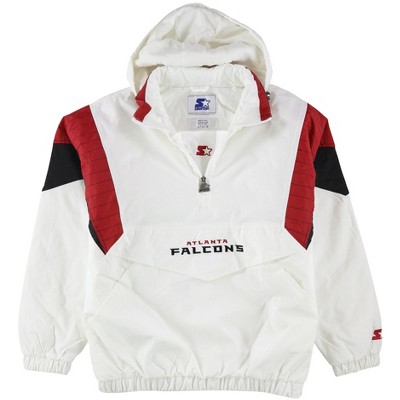 STARTER Mens Atlanta Falcons Jacket, White, X-Large