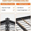 5 Tier Heavy Duty Storage Shelves 48x18x72 Inch, 2000Lbs Capacity Adjustable Metal Shelving Unit for Garage Organization, Boltless Assembly - 4 of 4