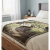 Deuteronomy 31:8 Inspirational Woven Throw – Historic Church 50x60 inch Cotton by Manual Woodworkers and Weavers - 3 of 3
