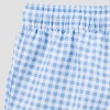 Carter's Just One You&#174 Toddler Boys' Long Sleeve Gingham Rash Guard Swimsuit Sets - Blue - 4 of 4