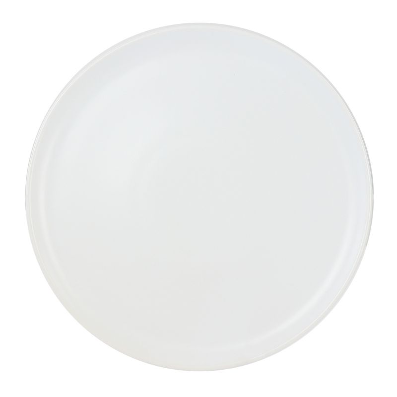 Gibson Elite Serenade 12 Piece Round Stoneware Dinnerware Set in White, 4 of 8
