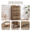 5 Drawer Dresser, Modern Chest Of Drawers For Bedroom, Wooden Dresser Storage Cabinet For Living Room, Hallway, Entryway 23.62Lx15.75Wx48.03H - 4 of 4
