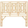 bali & pari Queen Size Galvan Rattan Standalone Headboard Light Honey - 4 of 4
