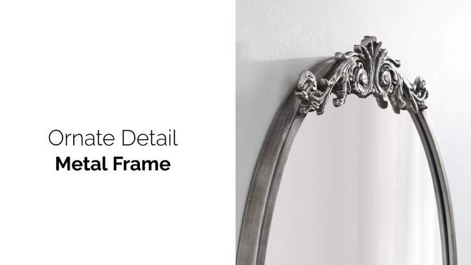 Arendahl Glam Ornate Decorative Wall Mirror - Kate & Laurel All Things Decor, 2 of 10, play video