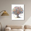 Art Remedy Butterfly Tree Colorful buterfly and flowers wall art Framed - 2 of 4